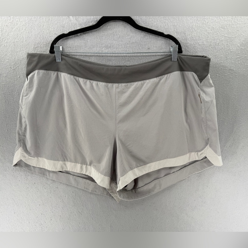 REI Co-op Shorts Womens 3XL Gray Active Pursuits Built‎ in Brief Performance